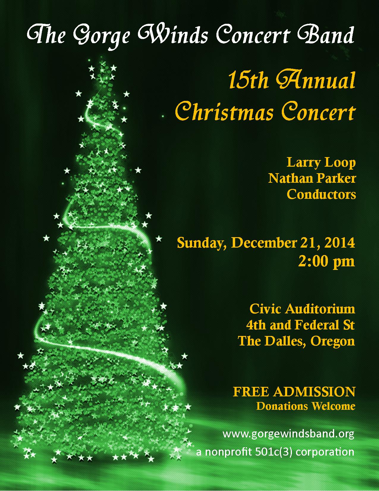 GWCB Christmas Flyer