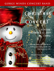 2019 Christmas Concert Flyer