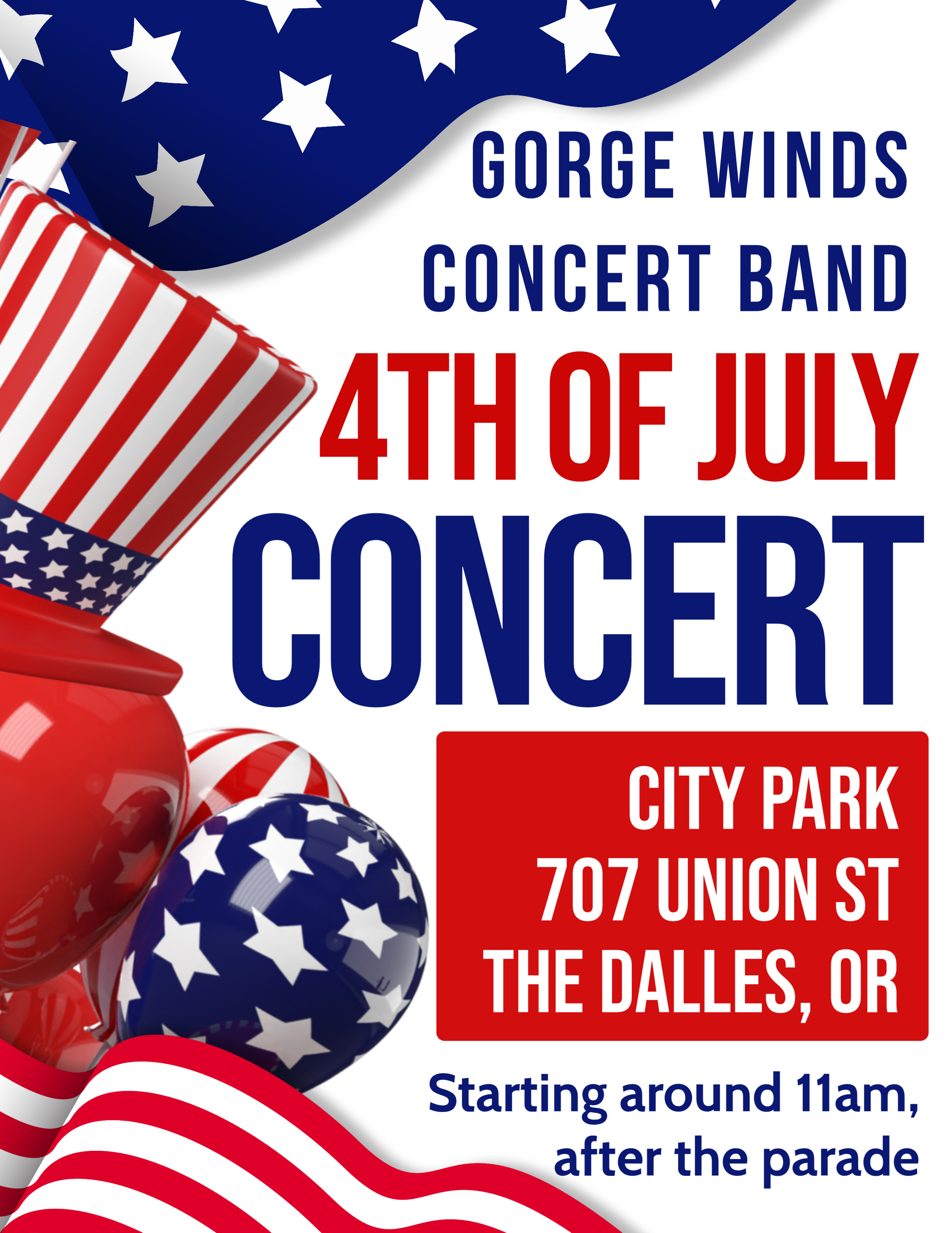 2026 GWCB Spring Concert Flyer